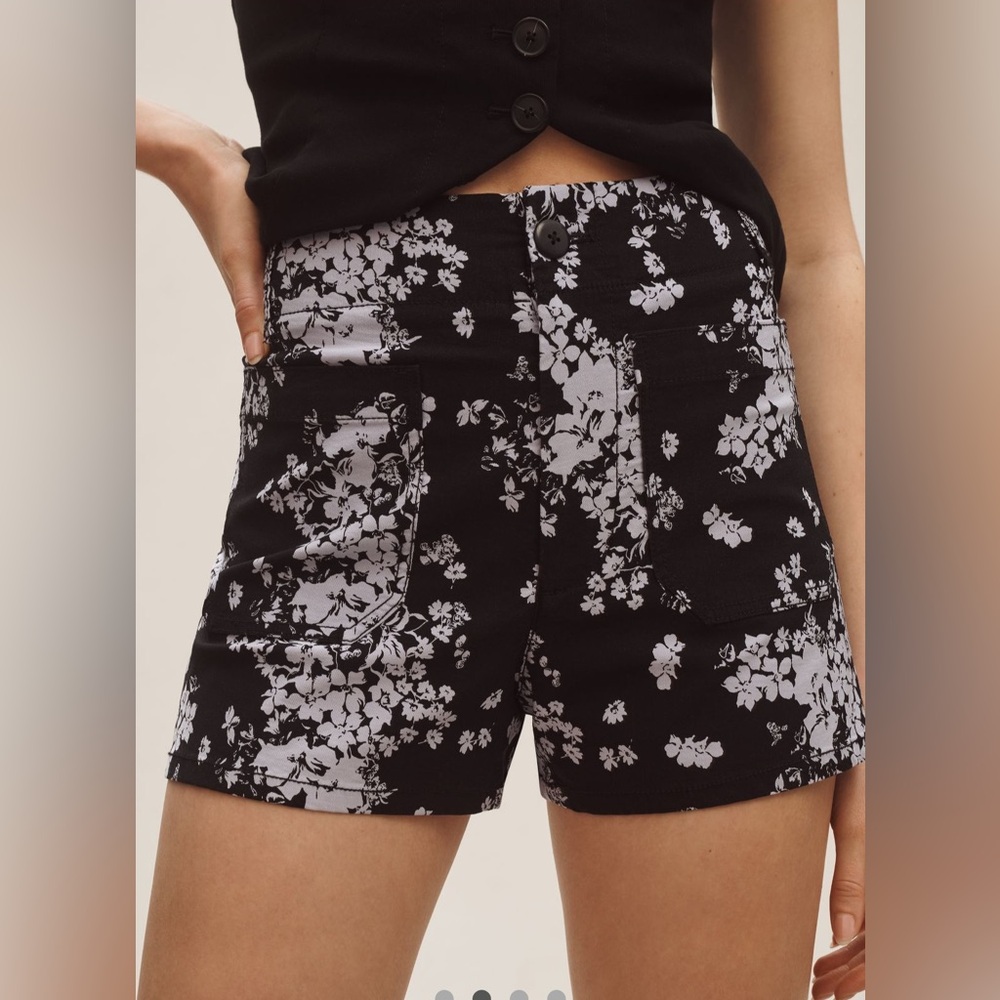 Anthropologie The Collette Shorts By Maeve Magic Fabric Edition